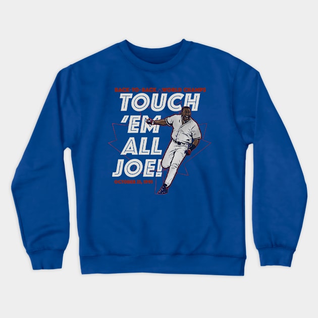 Joe Carter Touch 'Em All Crewneck Sweatshirt by KraemerShop